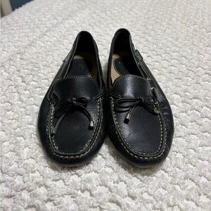 Wemans Eastland Black Leather Loafers